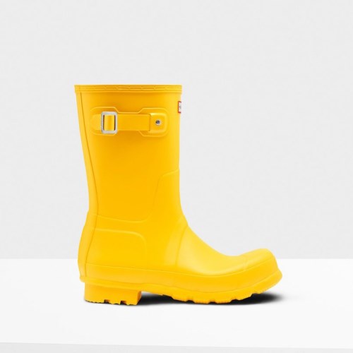 Hunter Original Short Rain Boots For Mens - NZ J7834